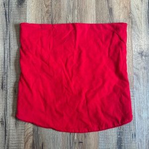 Red Brandy Melville Tube Top